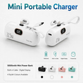 New Products Limited Time Offer  5000mAh Mini Portable Phone Power Bank