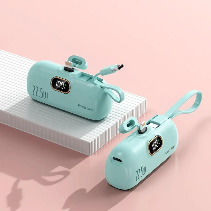 New Products Limited Time Offer  5000mAh Mini Portable Phone Power Bank
